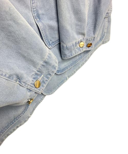 L.L.Bean（エルエルビーン）L.L.Bean (エルエルビーン) Beans Denim Field Coat スカイブルー サイズ:Mの古着・服飾アイテム