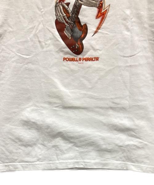 powell peralta（パウエルペラルタ）powell peralta (パウエルペラルタ) METALLICA (メタリカ) 半袖カットソー ホワイト サイズ:XLの古着・服飾アイテム