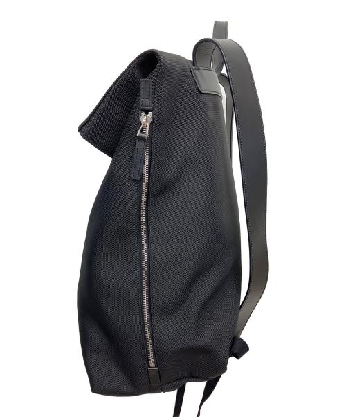 GUCCI（グッチ）GUCCI (グッチ) シェリーライン　テクノキャンバス　リュック ブラックの古着・服飾アイテム