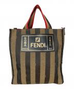 FENDIフェンディ）の古着「ペカン トートバッグ」｜ブラウン