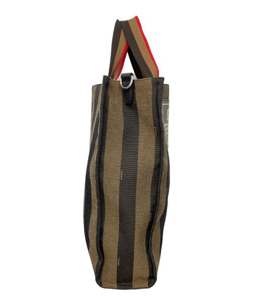 FENDI（フェンディ）FENDI (フェンディ) ペカン トートバッグ ブラウンの古着・服飾アイテム