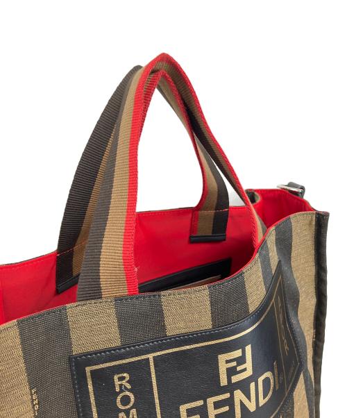 FENDI（フェンディ）FENDI (フェンディ) ペカン トートバッグ ブラウンの古着・服飾アイテム