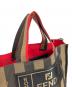中古・古着 FENDI (フェンディ) ペカン トートバッグ ブラウン：70000円