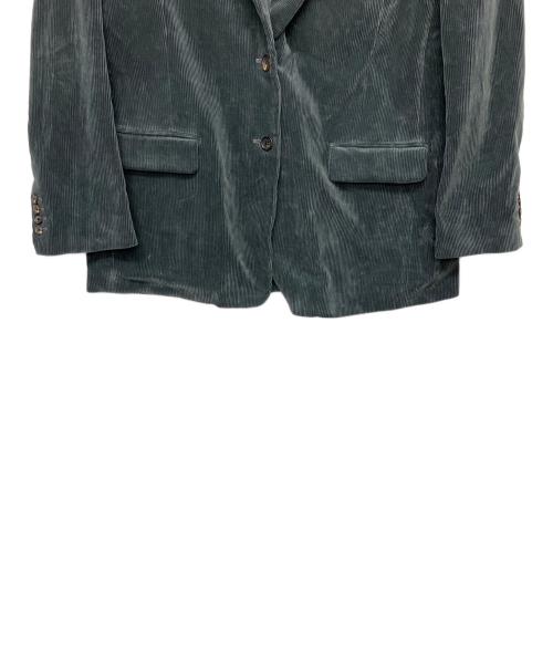 6(ROKU) BEAUTY&YOUTH（ロク ビューティーアンドユース）6(ROKU) BEAUTY&YOUTH (ロク ビューティーアンドユース) コーデュロイジャケット グレー サイズ:38の古着・服飾アイテム