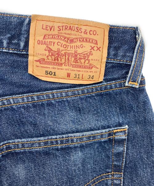 LEVI'S（リーバイス）LEVI'S (リーバイス) 501デニムパンツ　99年8月製造 ボタン裏553 USA製 インディゴ サイズ:78.5cm (W31)の古着・服飾アイテム