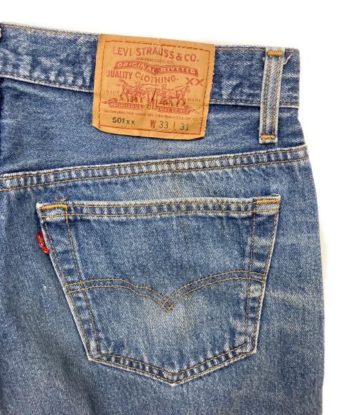 LEVI'S（リーバイス）LEVI'S (リーバイス) 501xxデニムパンツ　95年4月製造 ボタン裏524 エルパソ工場 インディゴ サイズ:78.5cm (W31)の古着・服飾アイテム
