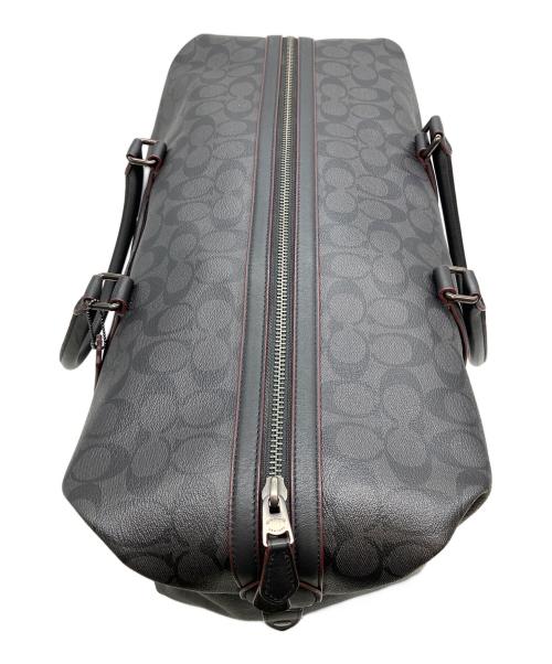 COACH（コーチ）COACH (コーチ) シグネチャー ボストンバッグ ブラックの古着・服飾アイテム