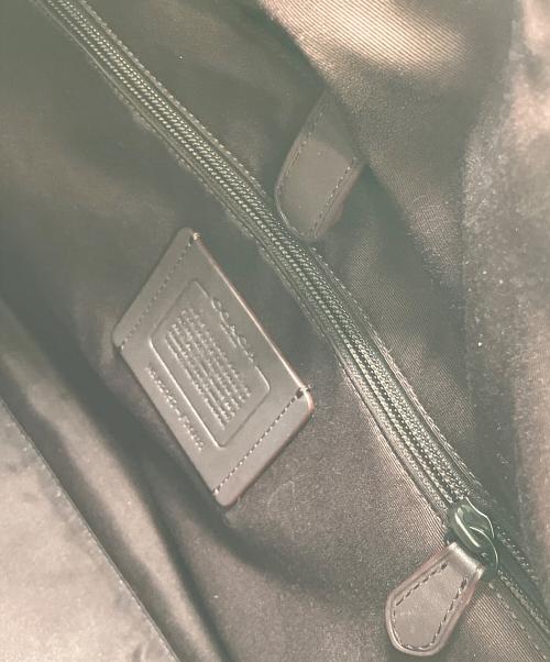 COACH（コーチ）COACH (コーチ) シグネチャー ボストンバッグ ブラックの古着・服飾アイテム