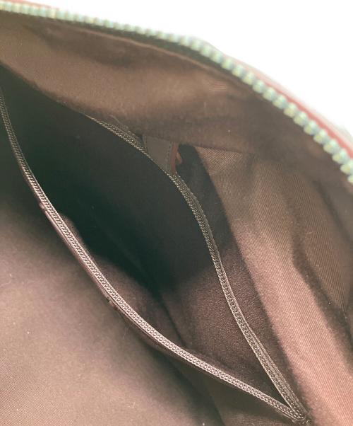 COACH（コーチ）COACH (コーチ) シグネチャー ボストンバッグ ブラックの古着・服飾アイテム