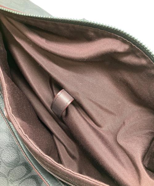 COACH（コーチ）COACH (コーチ) シグネチャー ボストンバッグ ブラックの古着・服飾アイテム