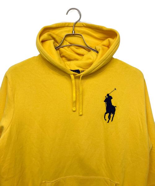 POLO RALPH LAUREN（ポロ・ラルフローレン）POLO RALPH LAUREN (ポロ・ラルフローレン) プルオーバーパーカー イエロー サイズ:L 未使用品の古着・服飾アイテム