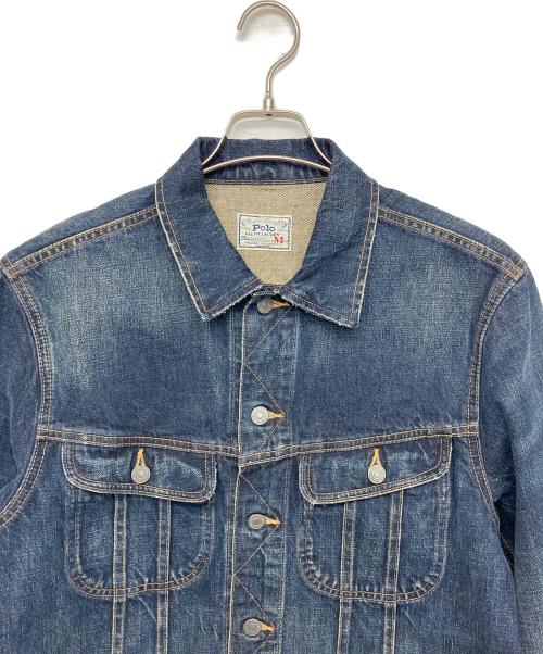 POLO RALPH LAUREN（ポロ・ラルフローレン）POLO RALPH LAUREN (ポロ・ラルフローレン) デニムジャケット インディゴ サイズ:Mの古着・服飾アイテム