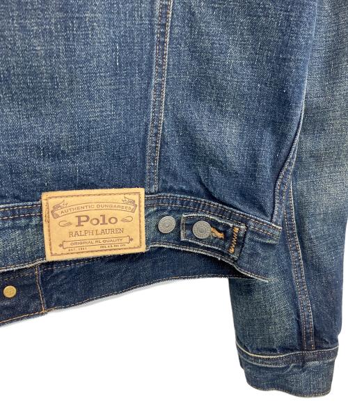 POLO RALPH LAUREN（ポロ・ラルフローレン）POLO RALPH LAUREN (ポロ・ラルフローレン) デニムジャケット インディゴ サイズ:Mの古着・服飾アイテム