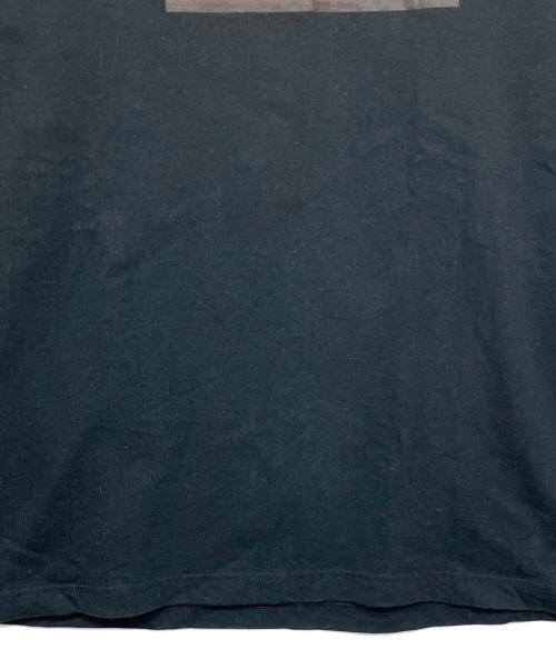 不明（フメイ）不明 (フメイ) 2002ケロキュウ　半袖カットソー ブラック サイズ:Lの古着・服飾アイテム