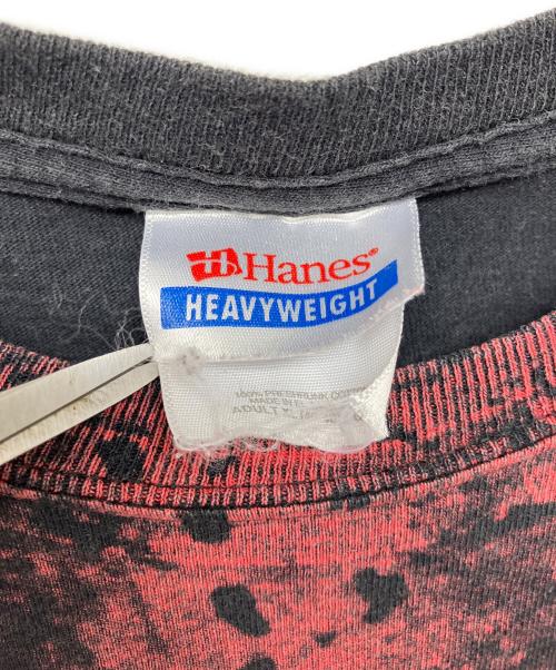 Hanes（ヘインズ）Hanes (ヘインズ) SLAYER スレイヤー　半袖カットソー レッド×ブラック サイズ:不明の古着・服飾アイテム