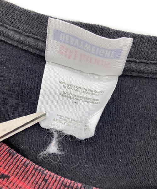 Hanes（ヘインズ）Hanes (ヘインズ) SLAYER スレイヤー　半袖カットソー レッド×ブラック サイズ:不明の古着・服飾アイテム
