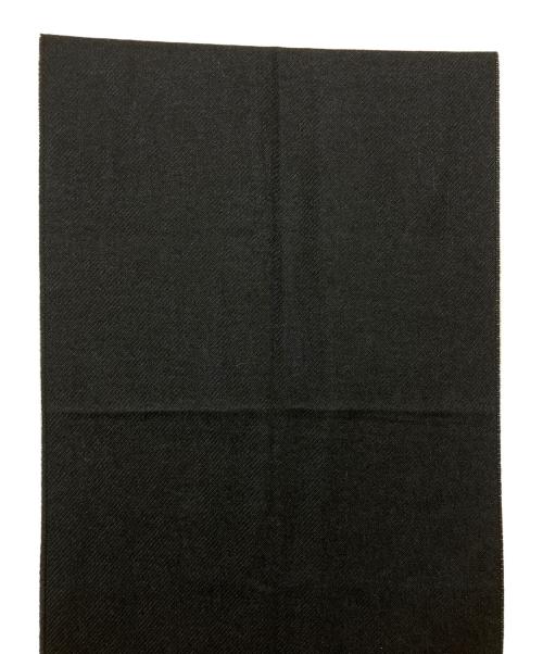 PRADA（プラダ）PRADA (プラダ) カシミヤ混マフラー ブラックの古着・服飾アイテム