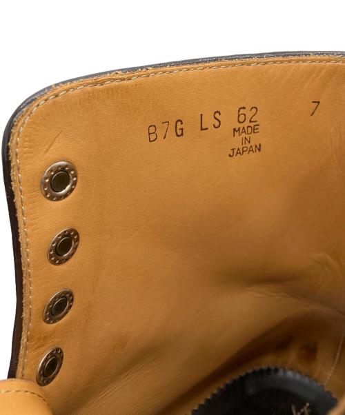JOHNSTON&MURPHY（ジョンストン＆マーフィー）JOHNSTON&MURPHY (ジョンストン＆マーフィー) レースアップブーツ ブラウン サイズ:7の古着・服飾アイテム