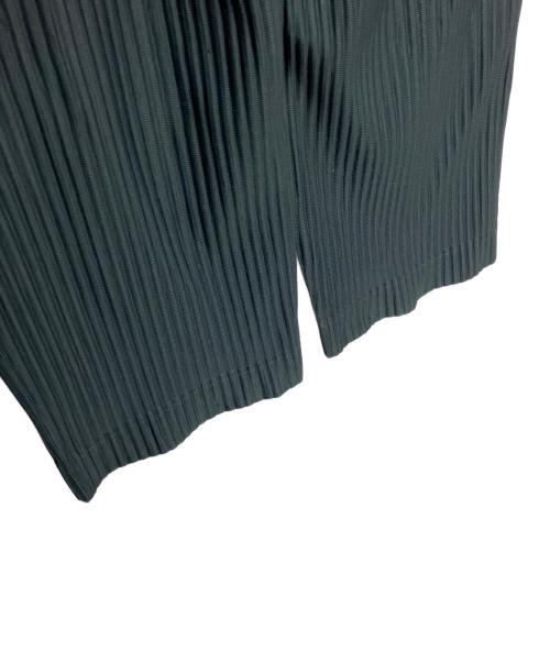 HOMME PLISSE ISSEY MIYAKE（オム プリッセ イッセイ ミヤケ）HOMME PLISSE ISSEY MIYAKE (オム プリッセ イッセイ ミヤケ) プリーツパンツ グリーン サイズ:１の古着・服飾アイテム