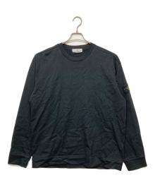 STONE ISLAND（ストーンアイランド）の古着「HEAVY COTTON JERSEY GARMENT DYED」｜ブラック