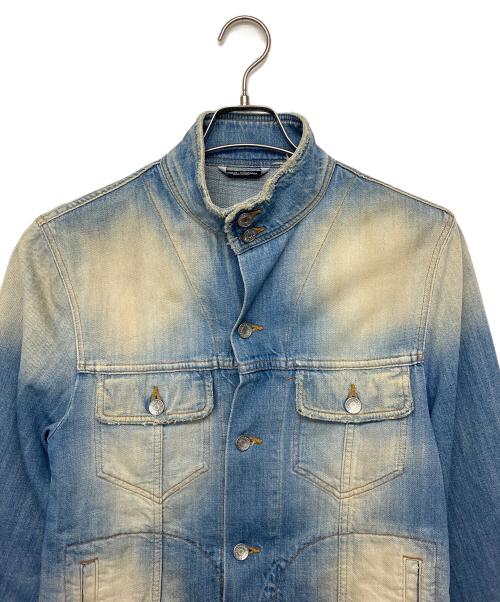DOLCE & GABBANA（ドルチェ＆ガッバーナ）DOLCE & GABBANA (ドルチェ＆ガッバーナ) デニムジャケット インディゴ サイズ:44の古着・服飾アイテム