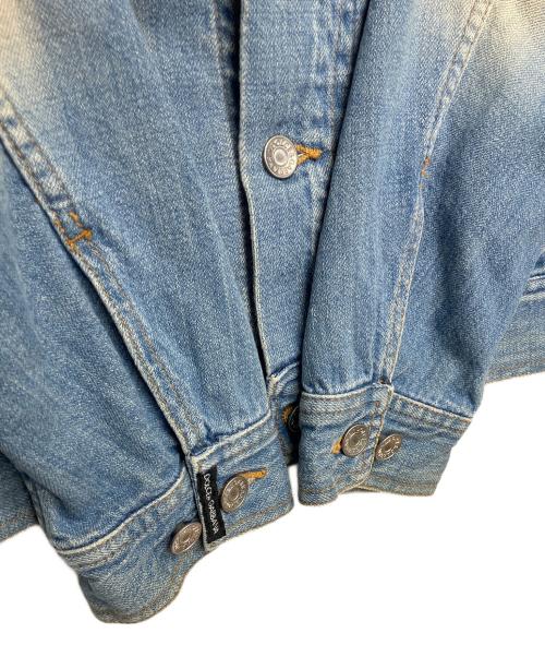 DOLCE & GABBANA（ドルチェ＆ガッバーナ）DOLCE & GABBANA (ドルチェ＆ガッバーナ) デニムジャケット インディゴ サイズ:44の古着・服飾アイテム