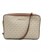 MICHAEL KORSマイケル・コース）の古着「ショルダーバッグ」｜ホワイト×ブラウン