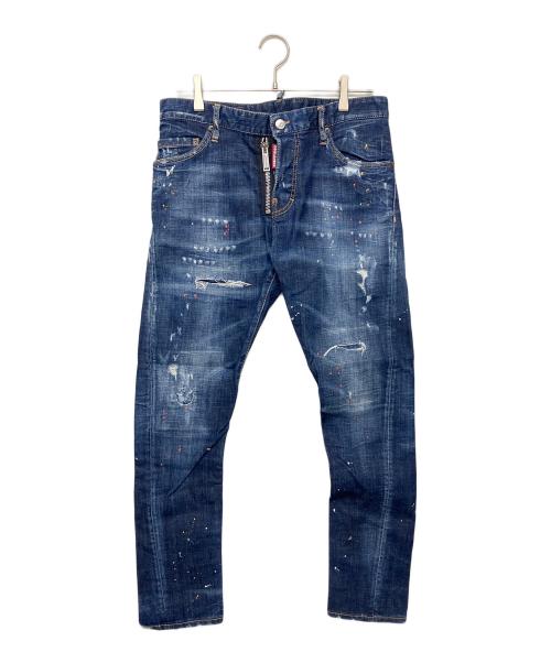 DSQUARED2（ディースクエアード）DSQUARED2 (ディースクエアード) Sexy Twist Jean 2018 インディゴ サイズ:46の古着・服飾アイテム