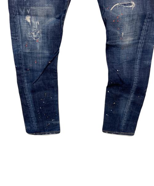 DSQUARED2（ディースクエアード）DSQUARED2 (ディースクエアード) Sexy Twist Jean 2018 インディゴ サイズ:46の古着・服飾アイテム