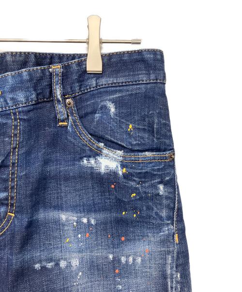 DSQUARED2（ディースクエアード）DSQUARED2 (ディースクエアード) Sexy Twist Jean 2018 インディゴ サイズ:46の古着・服飾アイテム