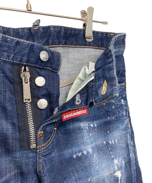 DSQUARED2（ディースクエアード）DSQUARED2 (ディースクエアード) Sexy Twist Jean 2018 インディゴ サイズ:46の古着・服飾アイテム