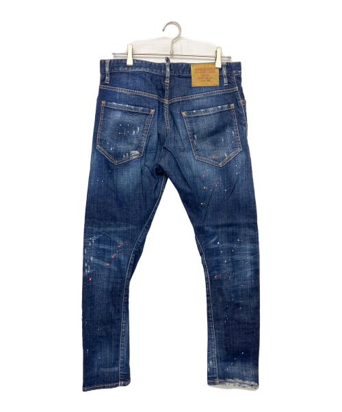 DSQUARED2（ディースクエアード）DSQUARED2 (ディースクエアード) Sexy Twist Jean 2018 インディゴ サイズ:46の古着・服飾アイテム