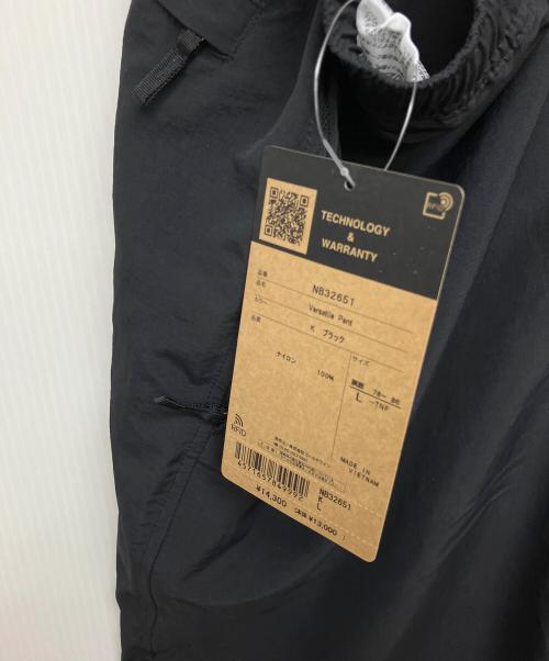 THE NORTH FACE（ザ ノース フェイス）THE NORTH FACE (ザ ノース フェイス) バーサタイルパンツ ブラック サイズ:L 未使用品の古着・服飾アイテム