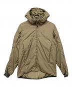 ARC'TERYX LEAFアークテリクスリーフ）の古着「cold wx hoody lt」｜カーキ
