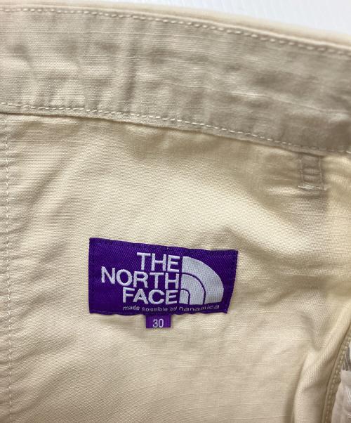 THE NORTH FACE（ザ ノース フェイス）THE NORTH FACE (ザ ノース フェイス) NT5316N　Ripstop Wide Cropped Pants　クロップドパンツ アイボリー サイズ: 76cm (W30)の古着・服飾アイテム
