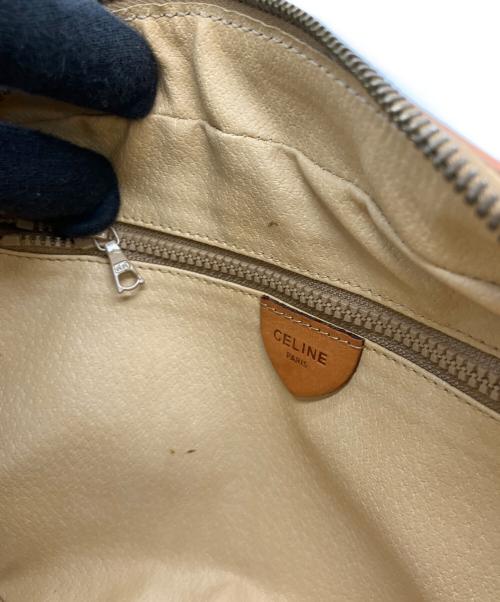 CELINE（セリーヌ）CELINE (セリーヌ) マカダム ショルダーバッグ ブラウンの古着・服飾アイテム