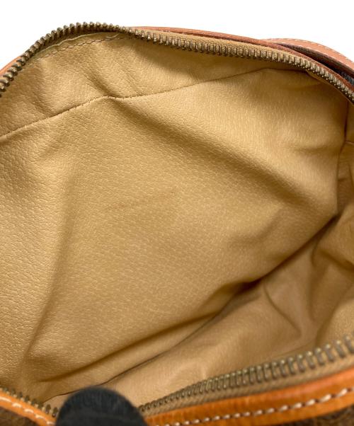 CELINE（セリーヌ）CELINE (セリーヌ) マカダム ショルダーバッグ ブラウンの古着・服飾アイテム