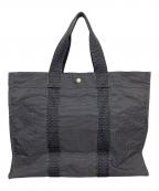 HERMESエルメス）の古着「エールライン トートバッグ」｜ブラック