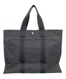 HERMES（エルメス）の古着「エールライン トートバッグ」｜ブラック
