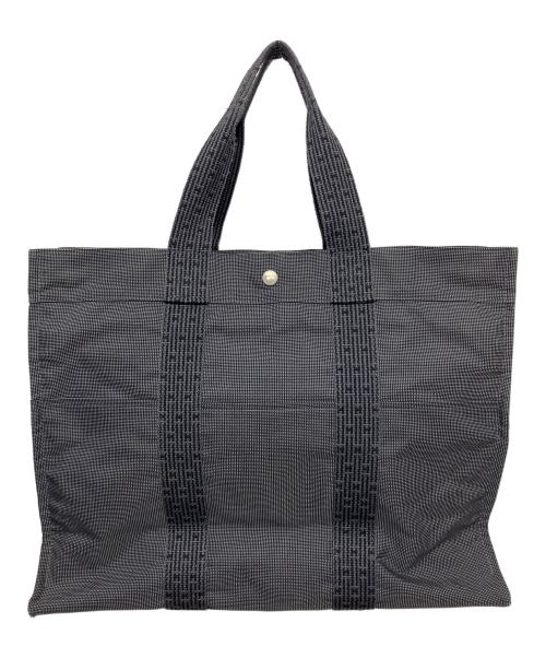 HERMES（エルメス）HERMES (エルメス) エールライン トートバッグ ブラックの古着・服飾アイテム