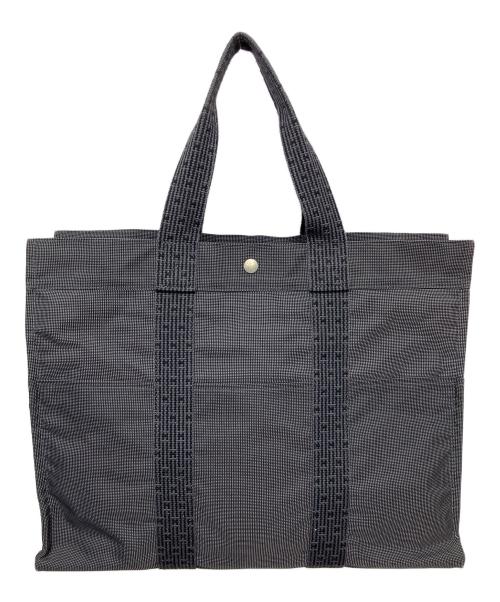 HERMES（エルメス）HERMES (エルメス) エールライン トートバッグ ブラックの古着・服飾アイテム