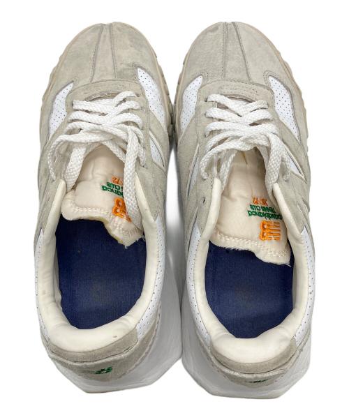 NEW BALANCE（ニューバランス）NEW BALANCE (ニューバランス) CASABLANCA (カサブランカ) ローカットスニーカー グレー×ホワイト サイズ:27.5㎝の古着・服飾アイテム