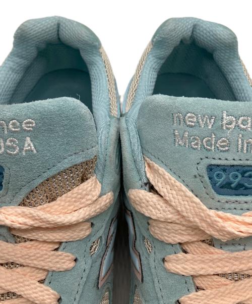 NEW BALANCE（ニューバランス）NEW BALANCE (ニューバランス) Joe Freshgoods (ジョー・フレッシュグッズ) MR993JF1　ローカットスニーカー ブルー×ピンク サイズ:26.5cmの古着・服飾アイテム