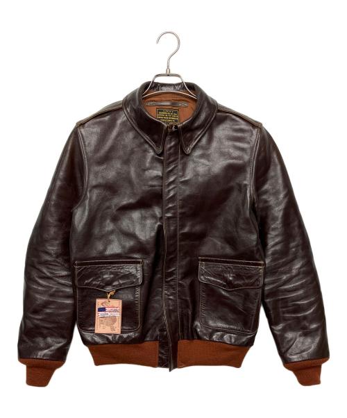 RAINBOW COUNTRY（レインボーカントリー）RAINBOW COUNTRY (レインボーカントリー) Ａ-2ジャケット ブラウン サイズ:Mの古着・服飾アイテム