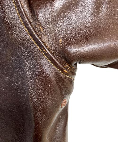 RAINBOW COUNTRY（レインボーカントリー）RAINBOW COUNTRY (レインボーカントリー) Ａ-2ジャケット ブラウン サイズ:Mの古着・服飾アイテム