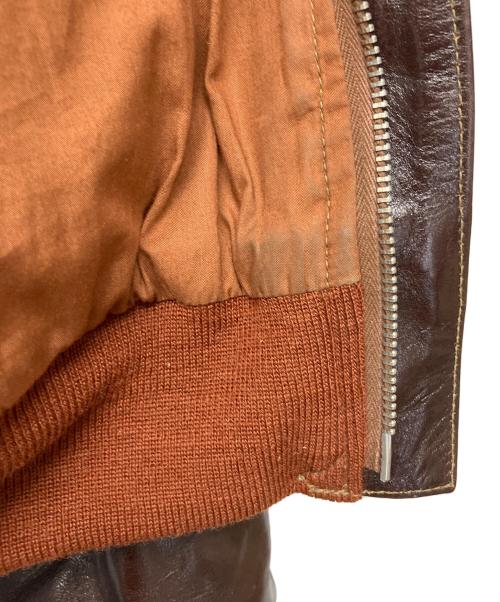 RAINBOW COUNTRY（レインボーカントリー）RAINBOW COUNTRY (レインボーカントリー) Ａ-2ジャケット ブラウン サイズ:Mの古着・服飾アイテム