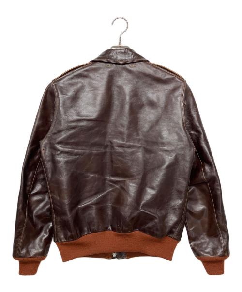 RAINBOW COUNTRY（レインボーカントリー）RAINBOW COUNTRY (レインボーカントリー) Ａ-2ジャケット ブラウン サイズ:Mの古着・服飾アイテム