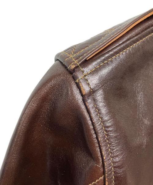 RAINBOW COUNTRY（レインボーカントリー）RAINBOW COUNTRY (レインボーカントリー) Ａ-2ジャケット ブラウン サイズ:Mの古着・服飾アイテム