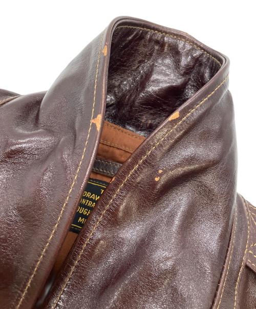 RAINBOW COUNTRY（レインボーカントリー）RAINBOW COUNTRY (レインボーカントリー) Ａ-2ジャケット ブラウン サイズ:Mの古着・服飾アイテム