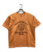 BARNSバーンズ）の古着「Tシャツ」｜オレンジ
